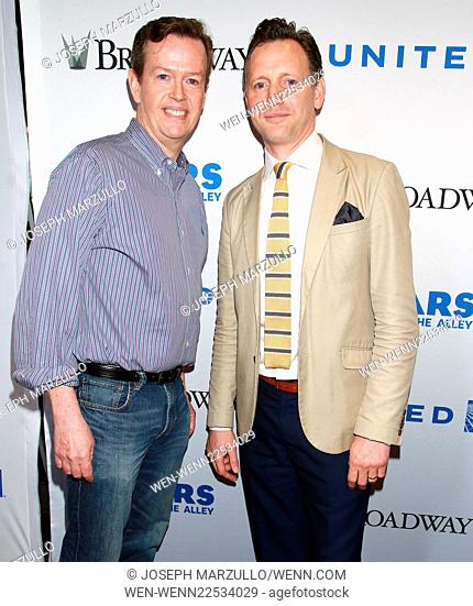 2015 Stars In the Alley outdoor concert held in Shubert Alley on Broadway. Featuring: Dylan Baker, Rufus Wright Where: New York City, New York