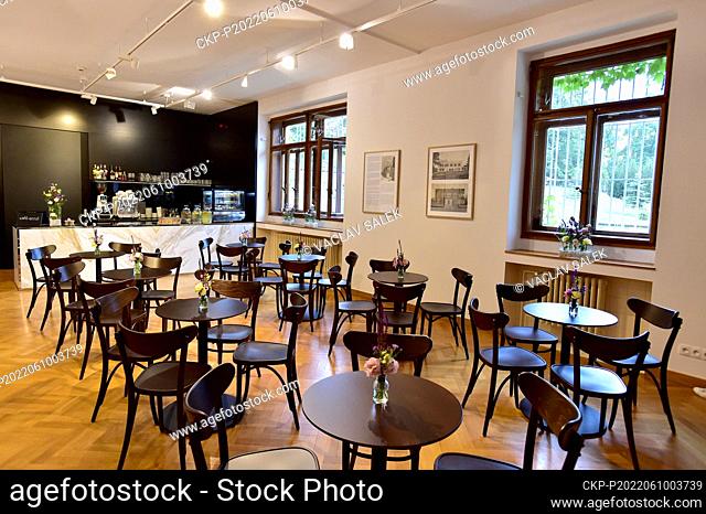 The cafe in Villa Stiassni, which is also a tribute to the architect Ernst Wiesner, was opened on Friday, June 10, 2022. It was Wiesner who designed the...