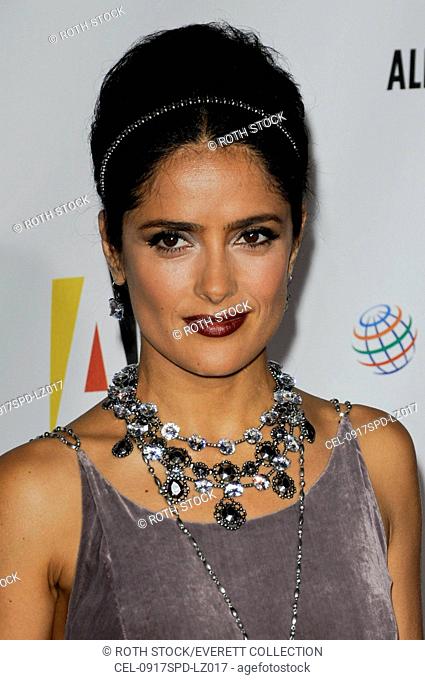 Salma Hayek at arrivals for The NCLR 2009 ALMA Awards, Royce Hall on UCLA Campus, Los Angeles, CA September 17, 2009. Photo By: Roth Stock/Everett Collection