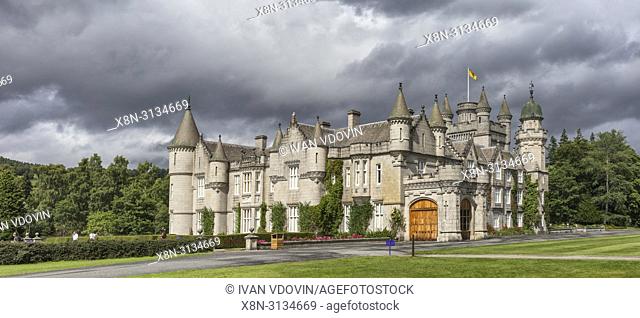 Balmoral castle, Aberdeenshire, Scotland, UK