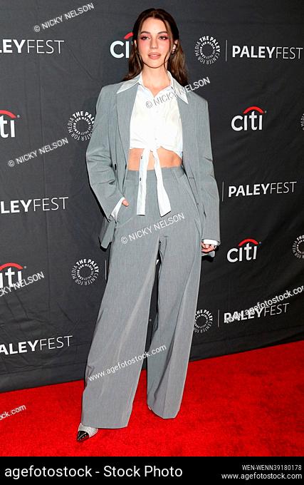 2023 PaleyFest - Grey's Anatomy at the Dolby Theater on April 2, 2023 in Los Angeles, CA Featuring: Adelaide Kane Where: Los Angeles, California