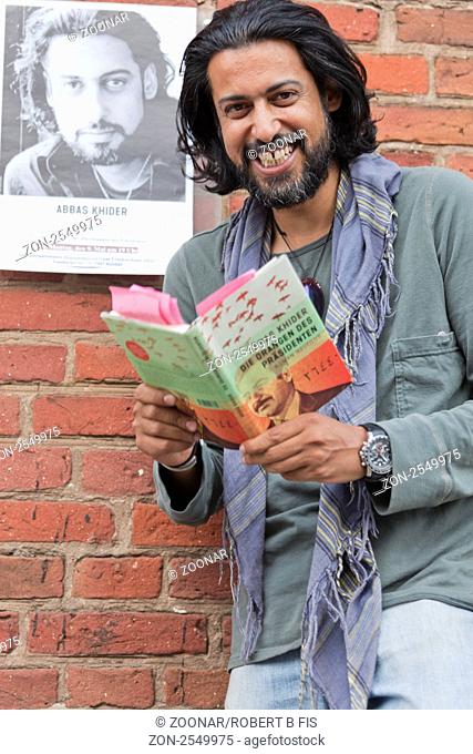 Schriftsteller Abbas Khider GER/IRQ anlässlich der Lesung seines neuen Buch Die Orangen des Präsidenten inm Internationalen Begegnungszentrum IBZ in Bielefeld /...