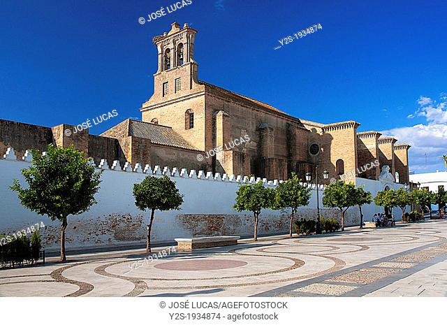 Convent of Santa Clara -14th century, Moguer, Huelva-province, Region of Andalusia, Spain