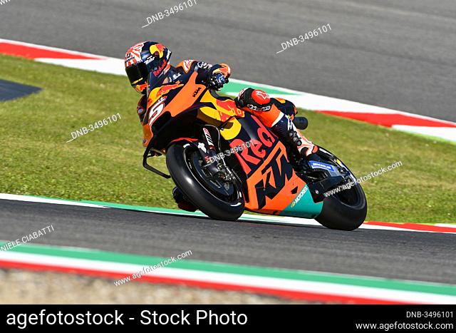 Mugello - Italy, 1 June: French Red Bull Ktm Factory Racing Team rider Johann Zarco in action during 2019 GP of Italy of MotoGP on June 2019 in Italy