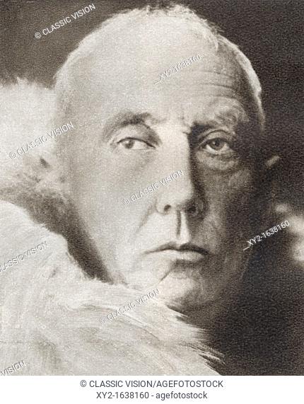 Roald Engelbregt Gravning Amundsen, 1872 - 1928  Norwegian polar explorer and leader of the first expedition to the South Pole  From The Story of 25 Eventful...