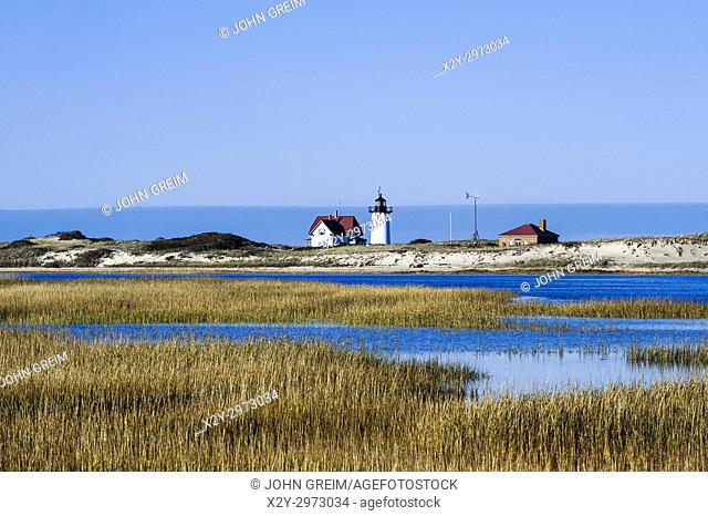 Race Point lighthouse, Provincetown, Cape Cod, Massachusetts, USA