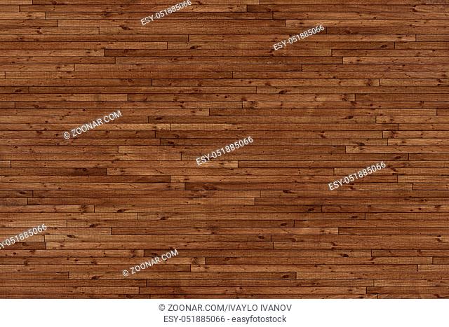 Old weathered wood surface with long boards lined up. Wooden planks on a wall or floor with grain and texture. Dark neutral tones with contrast