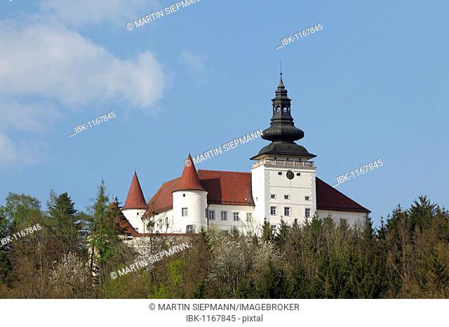 Weinberg Castle, Kefermarkt, Muehlviertel, Upper Austria, Austria, Europe
