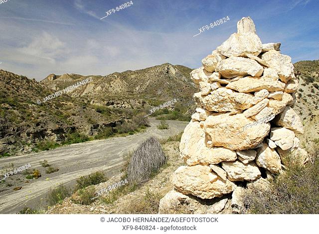 Tabernas Desert, Almería province, Andalusia, Spain