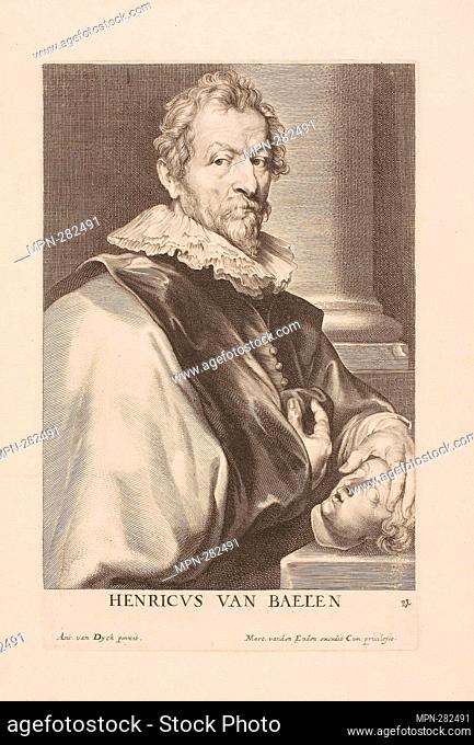 Author: Paul Pontius. Hendrick van Balen - 1630/45 - Paul Pontius (Flemish, 1603-1658) after Anthony van Dyck (Flemish, 1599-1641)
