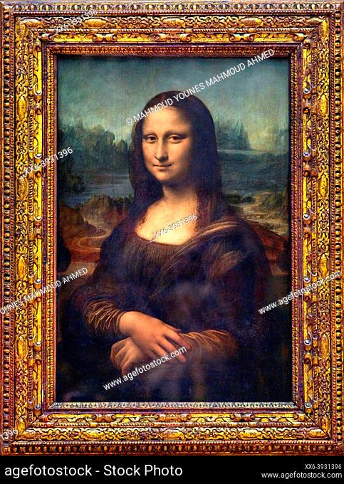 Portrait of Lisa Gherardini, known as the Mona Lisa, is an oil painting on poplar panel c. 1503–1506, perhaps continuing until c
