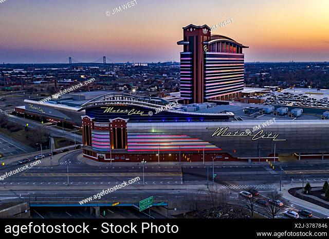 Detroit, Michigan - The Motor City Hotel and Casino