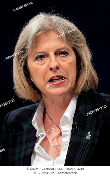Theresa May MP Home Secretary Conservative Party Conference 2013 Manchester Central, Manchester, England 30 September 2013