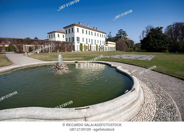 Italy, Lombardy, Varese, Biumo Superiore, Villa Menafoglio Litta Panza, FAI Fondo Ambiente Italiano property