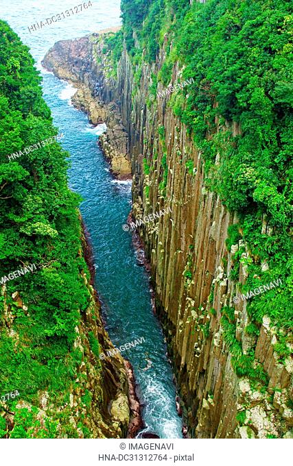 Umagase Cliff, Miyazaki Prefecture, Japan