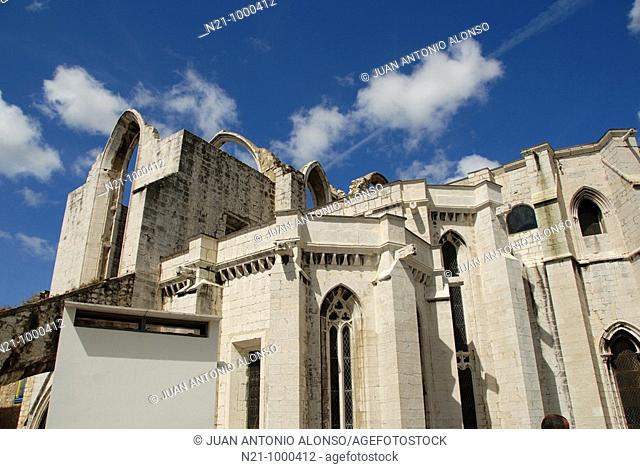 Igreja do Carmo Lisbon, Portugal Carmelite church located at the Baixa neighbourhood Founded in the late fourteenth century and practically destroyed by the...