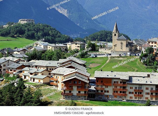 France, Savoie, Haute Maurienne valley, the village of Aussois