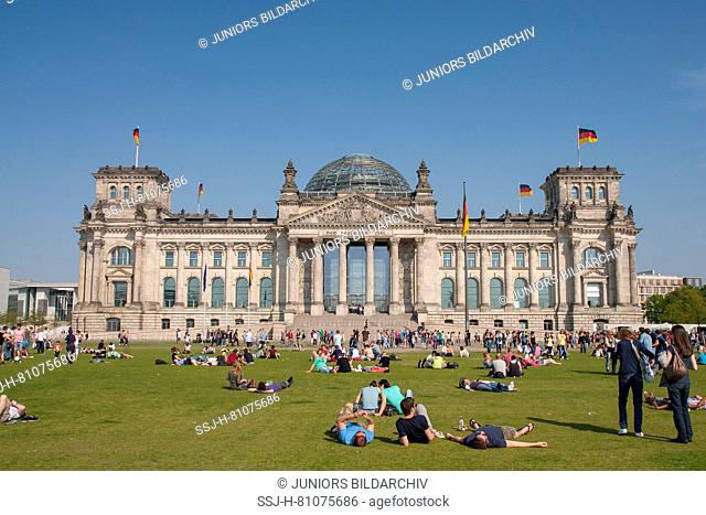 The Reichstag, the seat of the German Parliament, is one of Berlins most historical landmarks. Germany