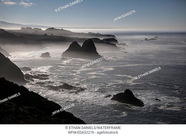 Coastal Landscape near Mendocino, California, USA