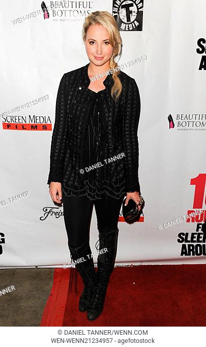 Los Angeles premiere of '10 Rules For Sleeping Around' held at the Egyptian Theatre - Arrivals Featuring: Molly McCook Where: Los Angeles, California