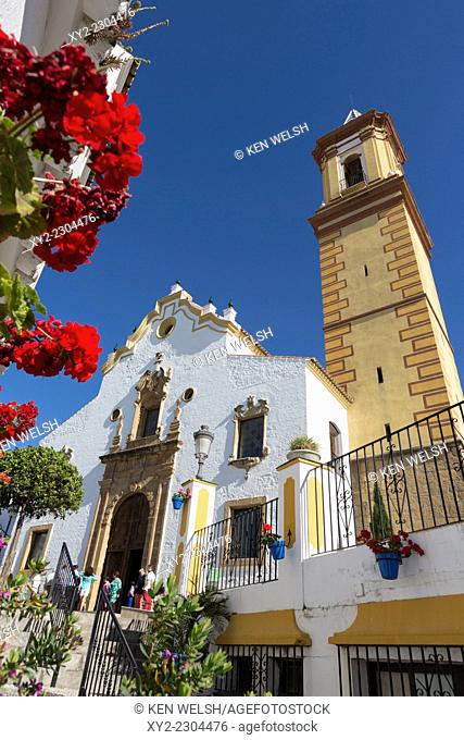 Estepona, Costa del Sol, Malaga Province, Andalusia, southern Spain. Church. Iglesia de Nuestra Señora de los Remedios