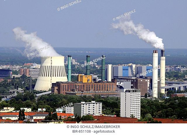 Reuter combined heat and power station, Berlin, Germany, Europe