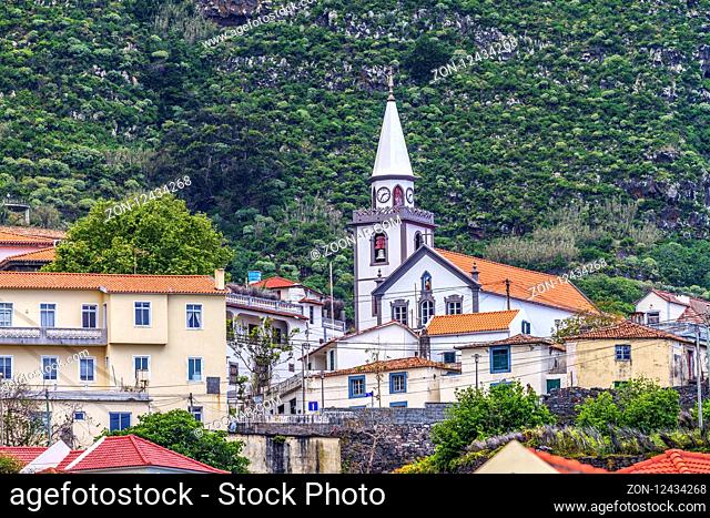 Church In Porto Moniz, Madeira, Portugal