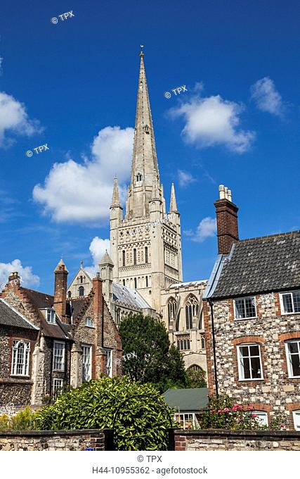 UK, United Kingdom, Europe, Great Britain, Britain, England, East Anglia, Norfolk, Norwich, Norwich Cathedral, Cathedral, church, Cathedrals