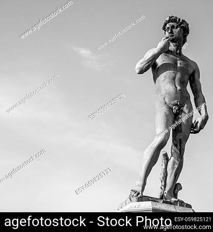 Statue of david penis size