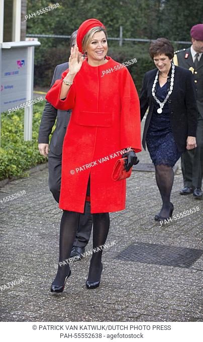 Queen Maxima of The Netherlands attends the presentation of the 'Kind Centraal' (Child Central) award from foundation 'het vergeten kind' (Forgotten Child)...