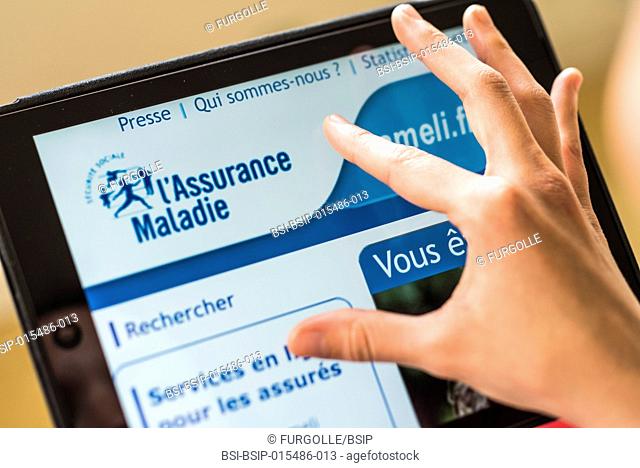 French national health coverage website
