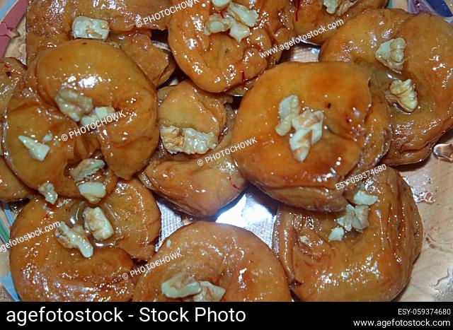 Delicious and tasty Asian sweet dish called balu shahi or baloshahi or balushahi. This dish is street sweet found in Pakistan India and Bangladesh and served in...