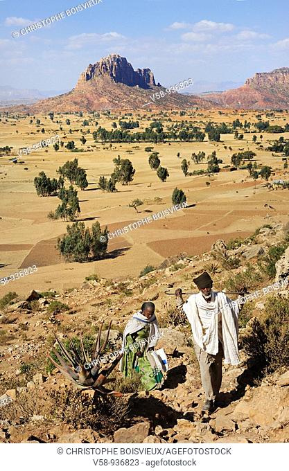 Gheralta range. Hawsien region. Tigray. Ethiopia