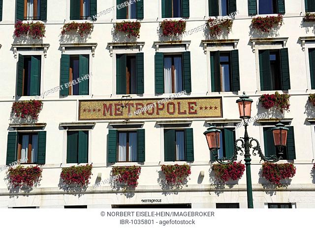 Metropole Hotel, Venice, Veneto, Italy, Europe