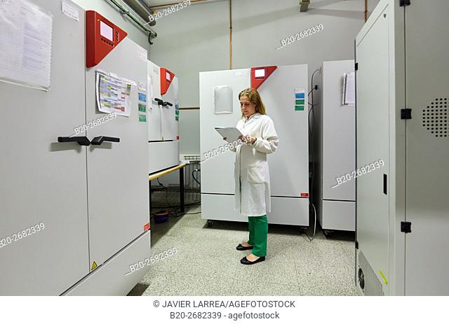 Drug stability chamber. Pre-formulation, design and development of drugs and new pharmaceuticals. Certified with Good Laboratory Practices (GPL)