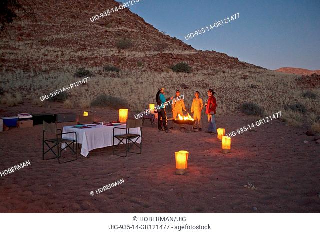 Desert homestead in Namibia