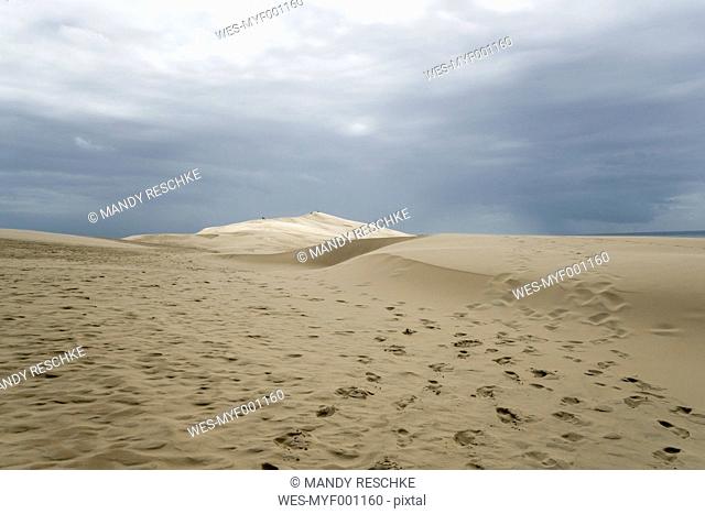 France, Dune of Pilat, tallest sand dune in Europe