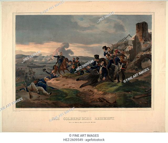 The Colberg Regiment at the Battle of Bautzen. Artist: Elsholtz, Ludwig (1805-1850)