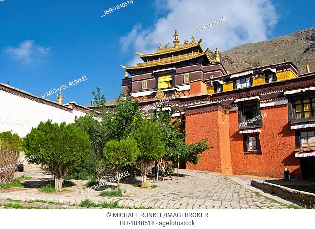 Tashilhunpo Monastery, Shigatse, Tibet, Asia