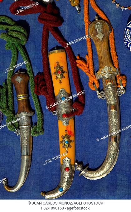 Berber handicrafts, Dades Valley, High Atlas, Morocco