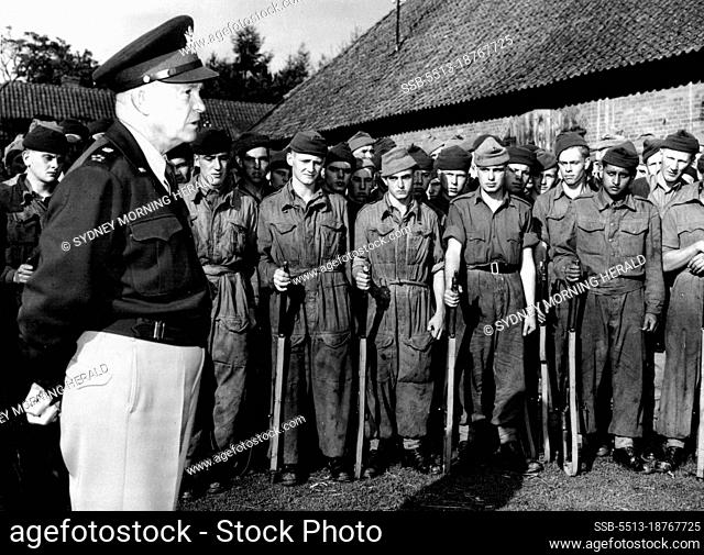 General Eisenhower And The ""Aggressors"".General Dwight D. Eisenhower, the Supreme Commander of the North Atlantic Treaty forces