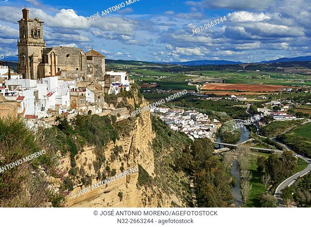 Arcos de la Frontera, Pueblos Blancos ('white towns') Route Cadiz province, Andalusia, Spain