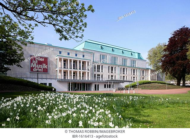 Saalbau Essen philharmonic hall, Essen, Ruhrgebiet region, North Rhine-Westphalia, Germany, Europe
