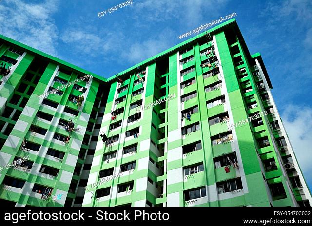 SINGAPORE, 28 JUL 2016: Prominent landmark of Rochor Centre, slated to be demolished in 2016 to make way for new highway