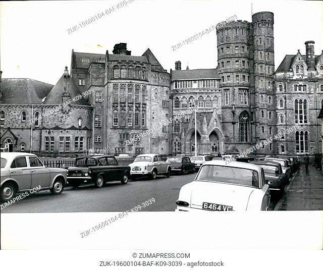 1963 - The elegant main buildings of Aberystwyth University, where the Prince of Wales will study Welsh language and history next term
