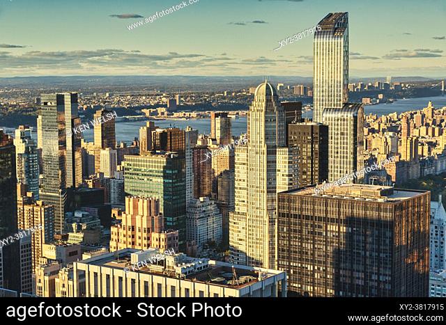 Manhattan view, New York City, New York State, United States of America