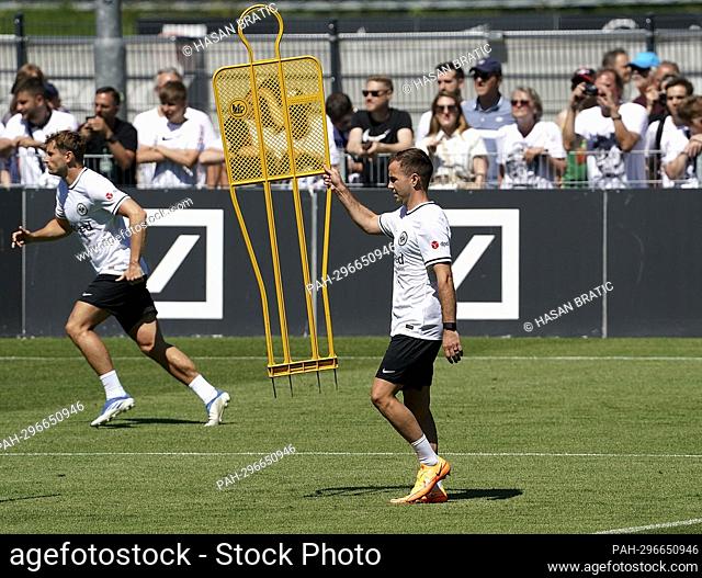 06/28/2022, Deutsche Bank Park, Frankfurt, start of training Eintracht Frankfurt, in the picture Mario Gotze (Frankfurt)
