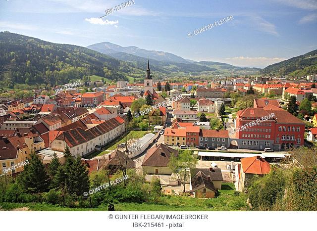 Look at Bruck a. d. Mur, Styria, Austria