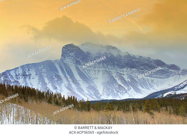 Mount Tecumseh, Crowsnest Pass, Alberta, Canada