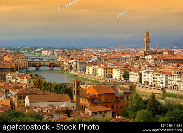 city view, florence